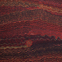 Aboriginal Artwork by Margaret Napangardi Lewis, Mina Mina Dreaming - Ngalyipi, 183x91cm