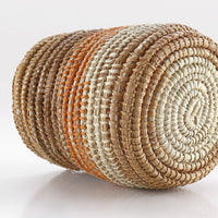 Aboriginal Artwork by Marrarrawuy Wanambi, Bathi (woven basket)