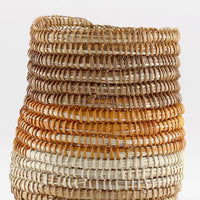 Aboriginal Artwork by Marrarrawuy Wanambi, Bathi (woven basket)