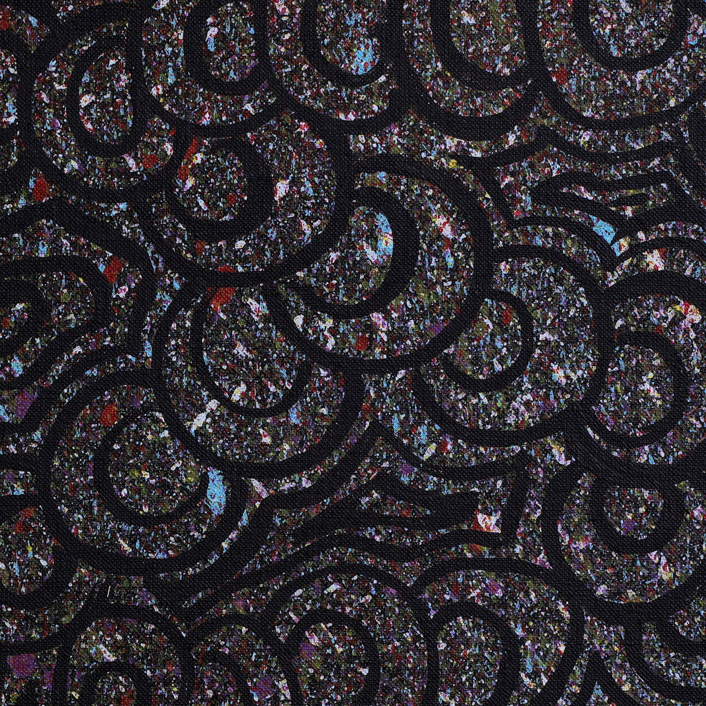 Aboriginal Artwork by Melinda Napurrurla Wilson, Lukarrara Jukurrpa, 107x107cm