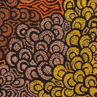 Aboriginal Artwork by Melinda Napurrurla Wilson, Lukarrara Jukurrpa, 61x61cm