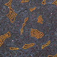 Aboriginal Artwork by Melinda Napurrurla Wilson, Lukarrara Jukurrpa, 76x61cm
