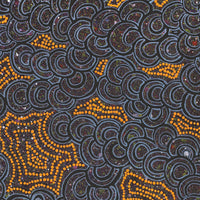 Aboriginal Artwork by Melinda Napurrurla Wilson, Lukarrara Jukurrpa, 76x61cm