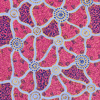 Aboriginal Artwork by Melissa Napangardi Williams, Wardapi Jukurrpa (Goanna Dreaming) - Yarripilangu,122x46cm