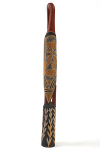 Aboriginal Artwork by Merrkiyawuy #2 Munuŋgurr, Wayin (Bird) Sculpture