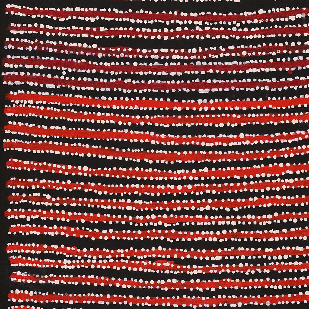 Aboriginal Art by Mitchell Japanangka Martin, Mina Mina Jukurrpa, 107x46cm - ART ARK®