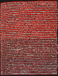 Aboriginal Artwork by Mitchell Japanangka Martin, Mina Mina Jukurrpa, 61x46cm