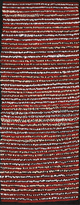 Aboriginal Art by Mitchell Japanangka Martin, Mina Mina Jukurrpa, 76x30cm - ART ARK®