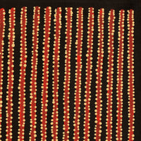 Aboriginal Artwork by Mitchell Japanangka Martin , Mina Mina Jukurrpa - Ngalyipi, 46x46cm