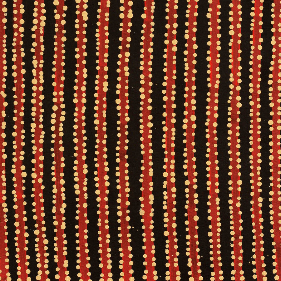 Aboriginal Artwork by Mitchell Japanangka Martin , Mina Mina Jukurrpa - Ngalyipi, 46x46cm