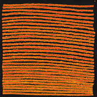 Aboriginal Artwork by Mitchell Japanangka Martin , Mina Mina Jukurrpa - Ngalyipi, 76x76cm