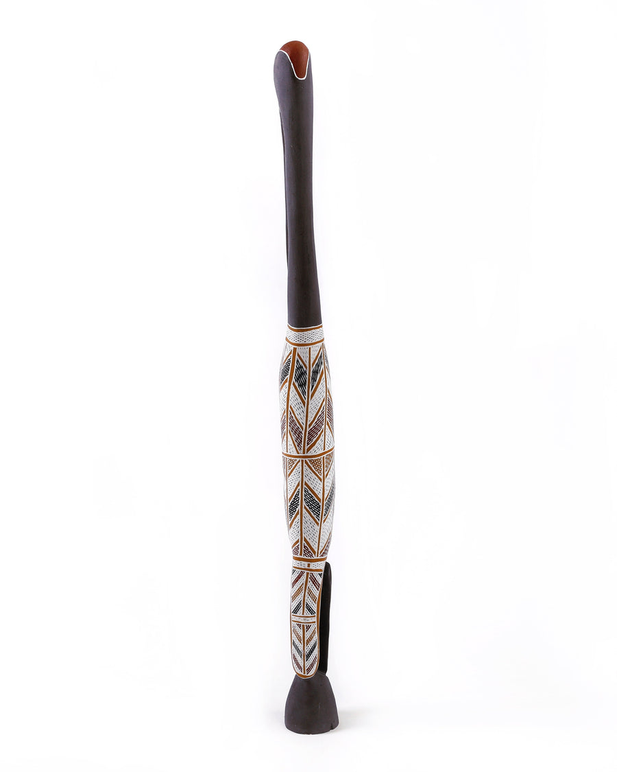 Aboriginal Artwork by Napurrawuy #2 Wunuŋmurra, Wayin (Bird) Sculpture
