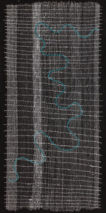 Aboriginal Art by Natasha Nakamarra Oldfield, Warna Jukurrpa (Snake Dreaming), 183x91cm - ART ARK®