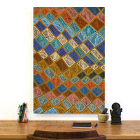 Aboriginal Artwork by Nellie Roberts Tjawina, Irrunytju minyma, 91x61cm