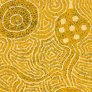 Aboriginal Art by Nita Connelly, Kungkarangkalpa (Seven Sisters Story), 91x61cm - ART ARK®