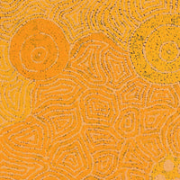 Aboriginal Artwork by Nita Connelly, Kungkarangkalpa (Seven Sisters Story), 91x91cm