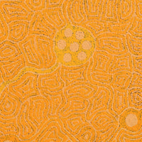 Aboriginal Artwork by Nita Connelly, Kungkarangkalpa (Seven Sisters Story), 91x91cm