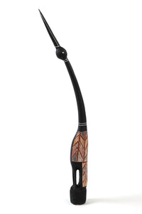 Aboriginal Artwork by Ŋoŋu Ganambarr, Guḏurrku - Brolga Sculpture