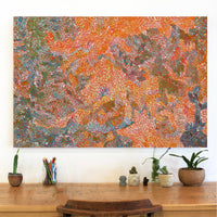 Aboriginal Art by Patricia Multa, Ininti at Muruntji, 120x80cm - ART ARK®