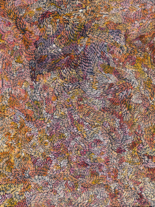 Aboriginal Artwork by Patricia Multa, Ininti at Muruntji, 122x91cm - ART ARK®