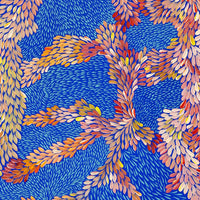 Aboriginal Artwork by Patricia Multa, Ininti at Muruntji, 152x76cm