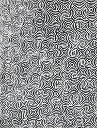 Aboriginal Artwork by Patricia Nakamarra Oldfield, Warna Jukurrpa (Snake Dreaming), 61x46cm