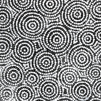 Aboriginal Artwork by Patricia Nakamarra Oldfield, Warna Jukurrpa (Snake Dreaming), 61x46cm