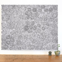 Aboriginal Artwork by Patricia Nakamarra Oldfield, Warna Jukurrpa (Snake Dreaming), 76x61cm