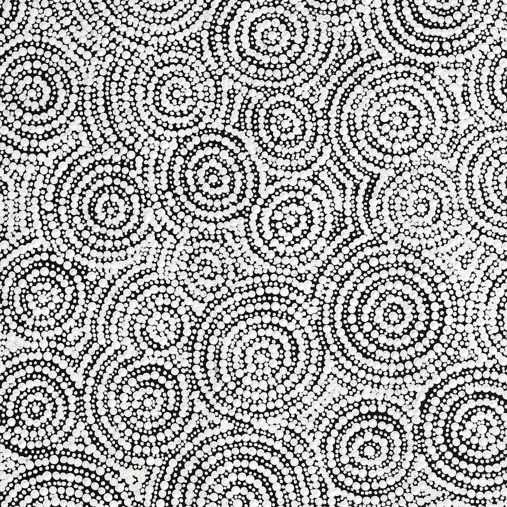 Aboriginal Artwork by Patricia Nakamarra Oldfield, Warna Jukurrpa (Snake Dreaming), 76x61cm - ART ARK®