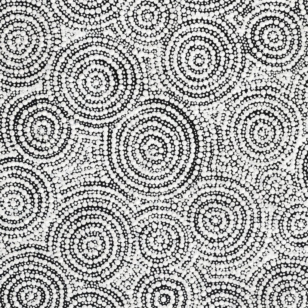 Aboriginal Artwork by Patricia Nakamarra Oldfield, Warna Jukurrpa (Snake Dreaming), 76x61cm