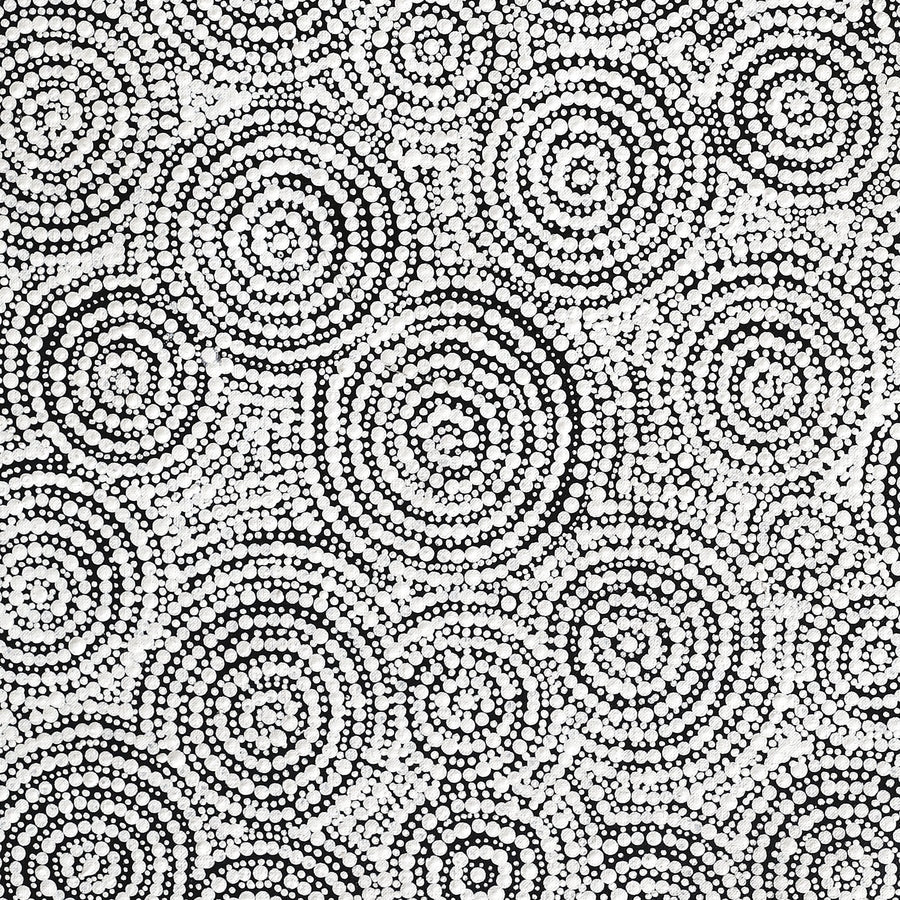 Aboriginal Artwork by Patricia Nakamarra Oldfield, Warna Jukurrpa (Snake Dreaming), 76x61cm