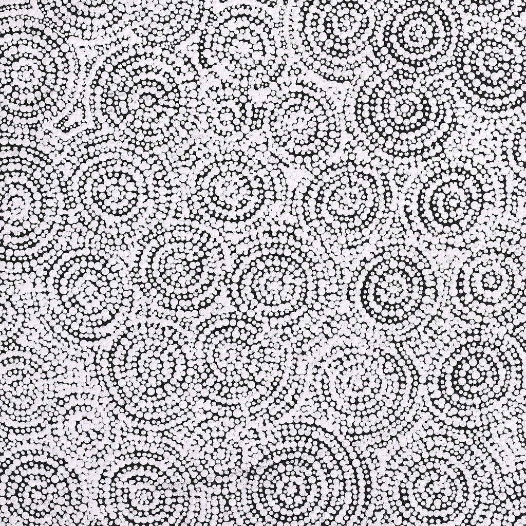 Aboriginal Artwork by Patricia Nakamarra Oldfield, Warna Jukurrpa (Snake Dreaming), 76x61cm