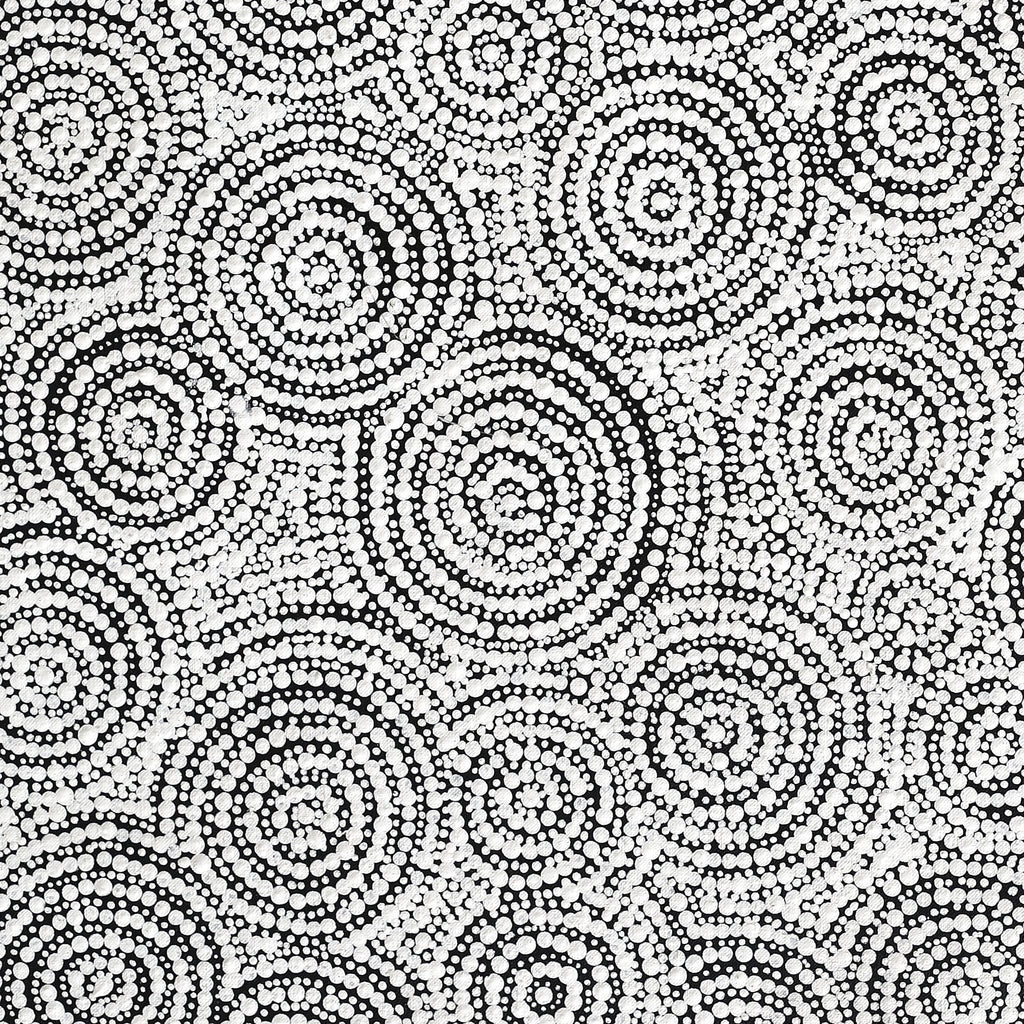Aboriginal Artwork by Patricia Nakamarra Oldfield, Warna Jukurrpa (Snake Dreaming), 76x61cm - ART ARK®