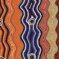 Aboriginal Art by Portia Napanangka Michaels, Lappi Lappi Jukurrpa, 91x61cm - ART ARK®