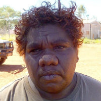Aboriginal Artwork by Priscilla Napurrurla Herbert, Lukarrara Jukurrpa, 91x76cm