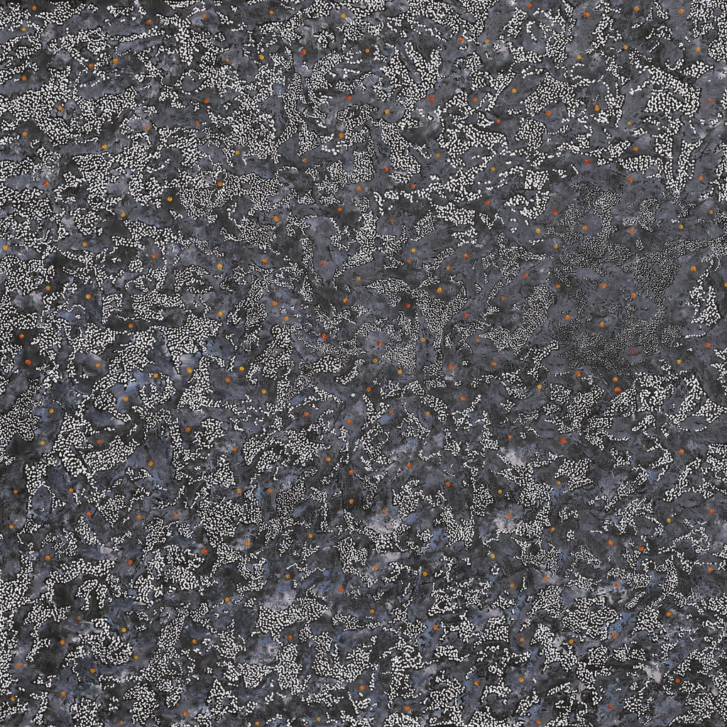 Aboriginal Artwork by Priscilla Napurrurla Herbert, Yanjirlpirri or Napaljarri-Warnu Jukurrpa (Star or Seven Sisters Dreaming), 91x91cm