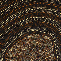 Aboriginal Art by Reanne Nampijinpa Brown, Lappi Lappi Jukurrpa, 76x46cm - ART ARK®