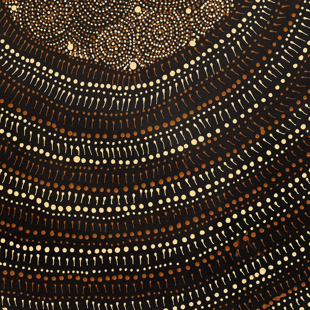 Aboriginal Artwork by Reanne Nampijinpa Brown, Lappi Lappi Jukurrpa, 76x46cm