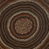 Aboriginal Artwork by Reanne Nampijinpa Brown, Lappi Lappi Jukurrpa, 91x91cm