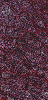Aboriginal Artwork by Renae Fox, Kungkarangkalpa (Seven Sisters Story), 127x61cm