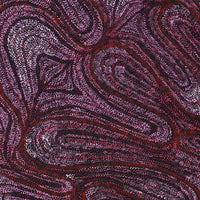 Aboriginal Artwork by Renae Fox, Kungkarangkalpa (Seven Sisters Story), 127x61cm