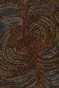 Aboriginal Artwork by Renae Fox, Kungkarangkalpa (Seven Sisters Story), 91x61cm