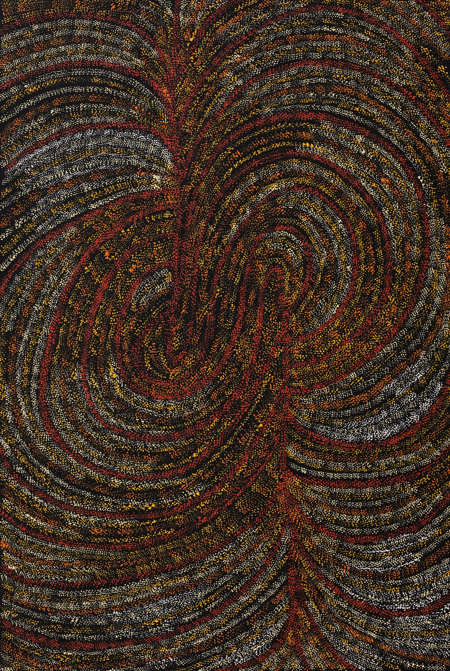 Aboriginal Artwork by Renae Fox, Kungkarangkalpa (Seven Sisters Story), 91x61cm