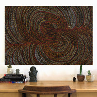 Aboriginal Artwork by Renae Fox, Kungkarangkalpa (Seven Sisters Story), 91x61cm