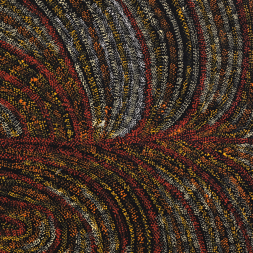 Aboriginal Artwork by Renae Fox, Kungkarangkalpa (Seven Sisters Story), 91x61cm