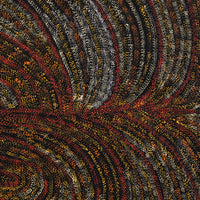 Aboriginal Artwork by Renae Fox, Kungkarangkalpa (Seven Sisters Story), 91x61cm