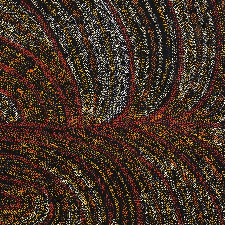 Aboriginal Artwork by Renae Fox, Kungkarangkalpa (Seven Sisters Story), 91x61cm
