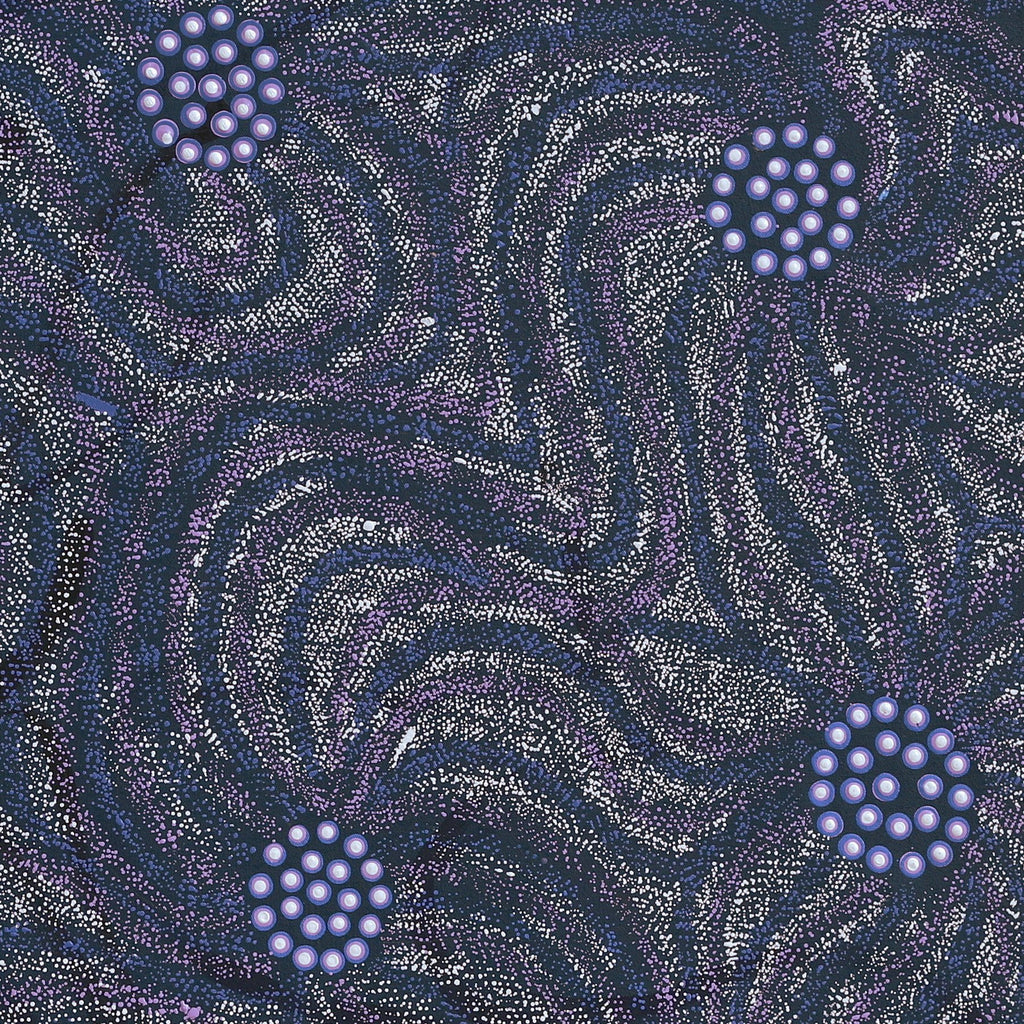 Aboriginal Artwork by Renae Fox, Kungkarangkalpa (Seven Sisters Story), 91x91cm