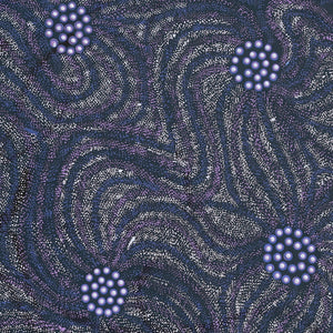Aboriginal Artwork by Renae Fox, Kungkarangkalpa (Seven Sisters Story), 91x91cm - ART ARK®