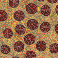 Aboriginal Artwork by Renita Napangardi Brown, Yuparli Jukurrpa (Bush Banana Dreaming), 182x61cm